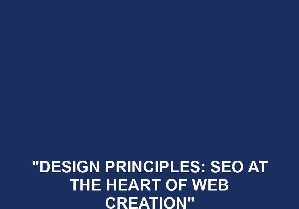 You are currently viewing “Design Principles: SEO At The Heart Of Web Creation”
